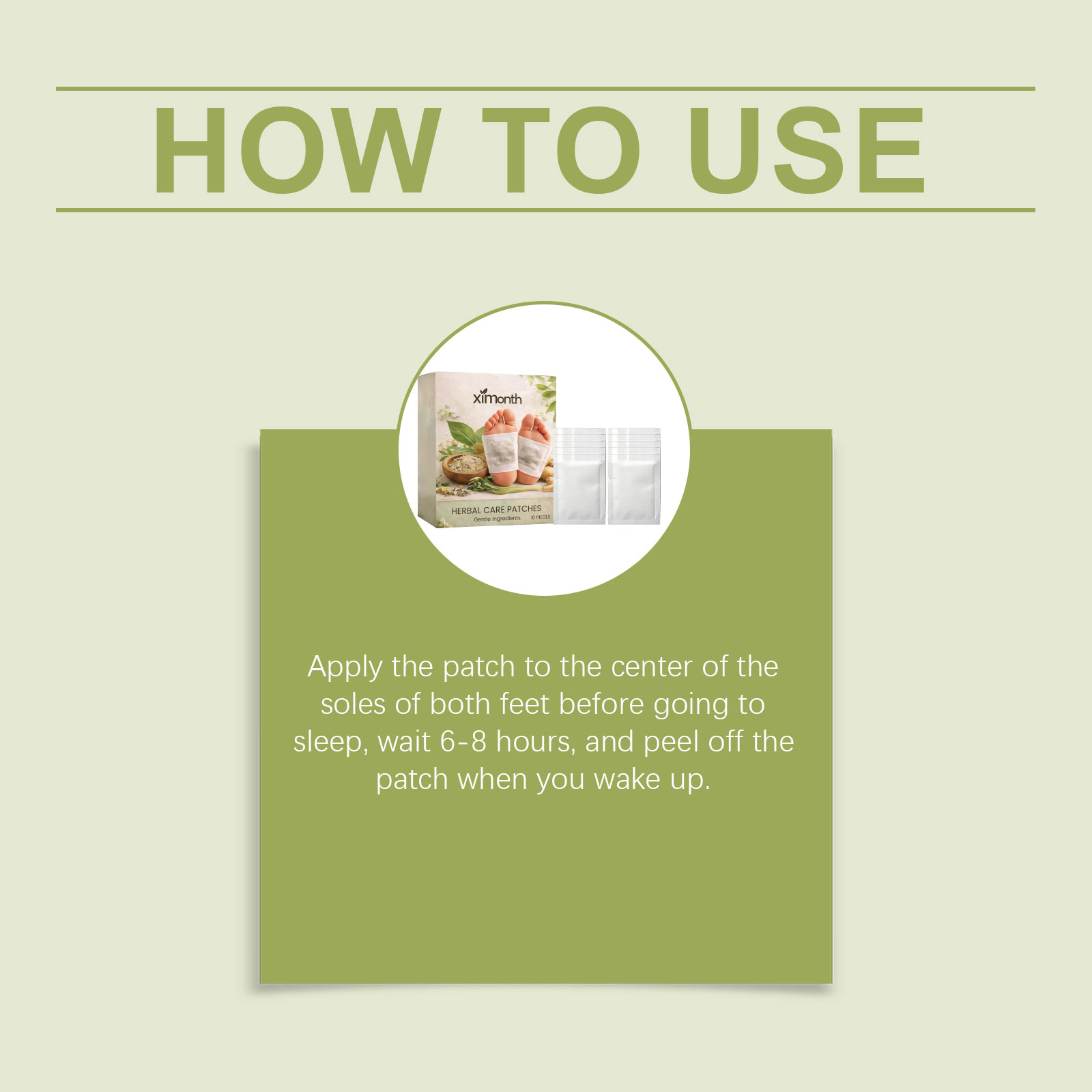 Detox Foot Patch - Natural Herbal Detox Foot Patches Body