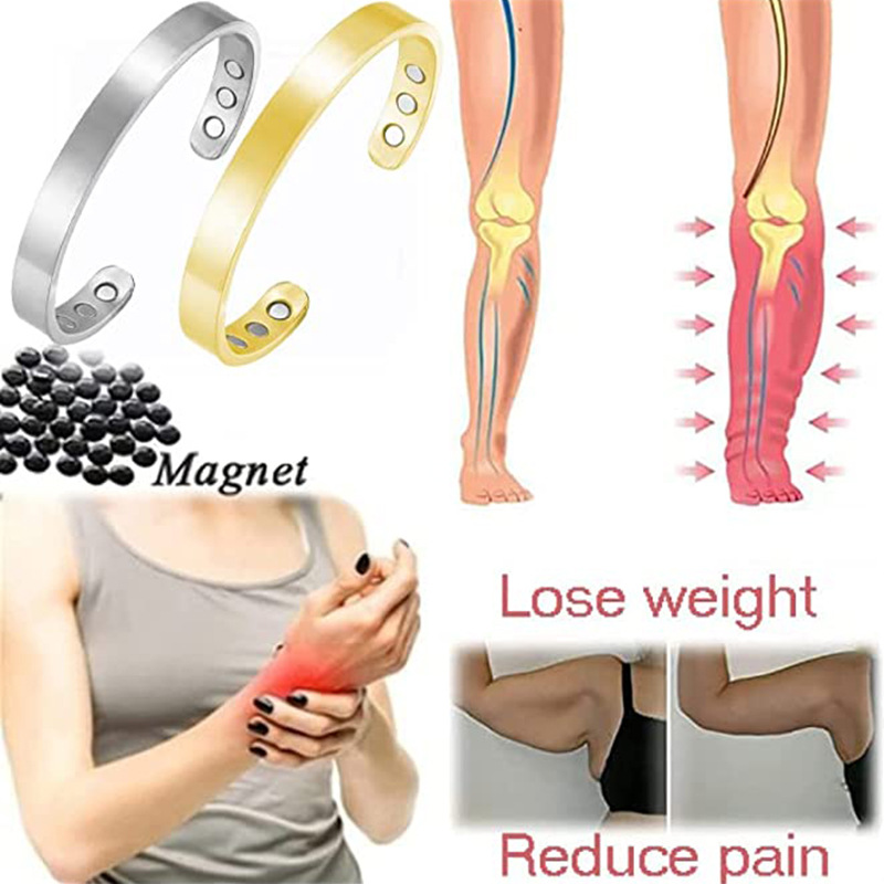 Trendy 4 Color Magnetic Bangle - Health Wellness Bracelet review and price