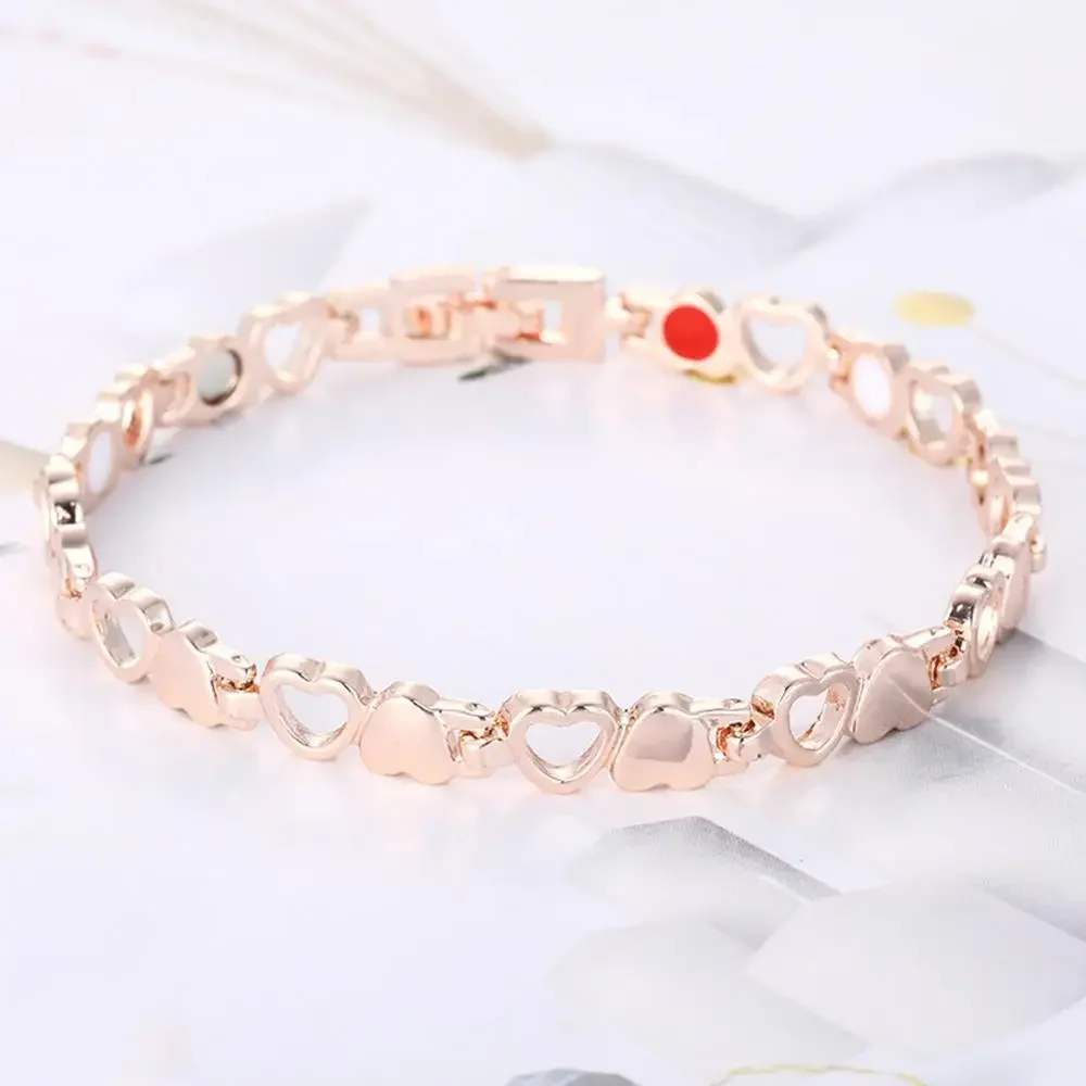 Magnetic Slimming Heart Shape  - Health Wellness Bracelet review and price