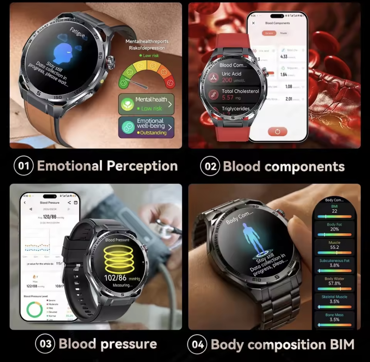 ECG High-end Health Smart Watc - Health Wellness Bracelet review and price