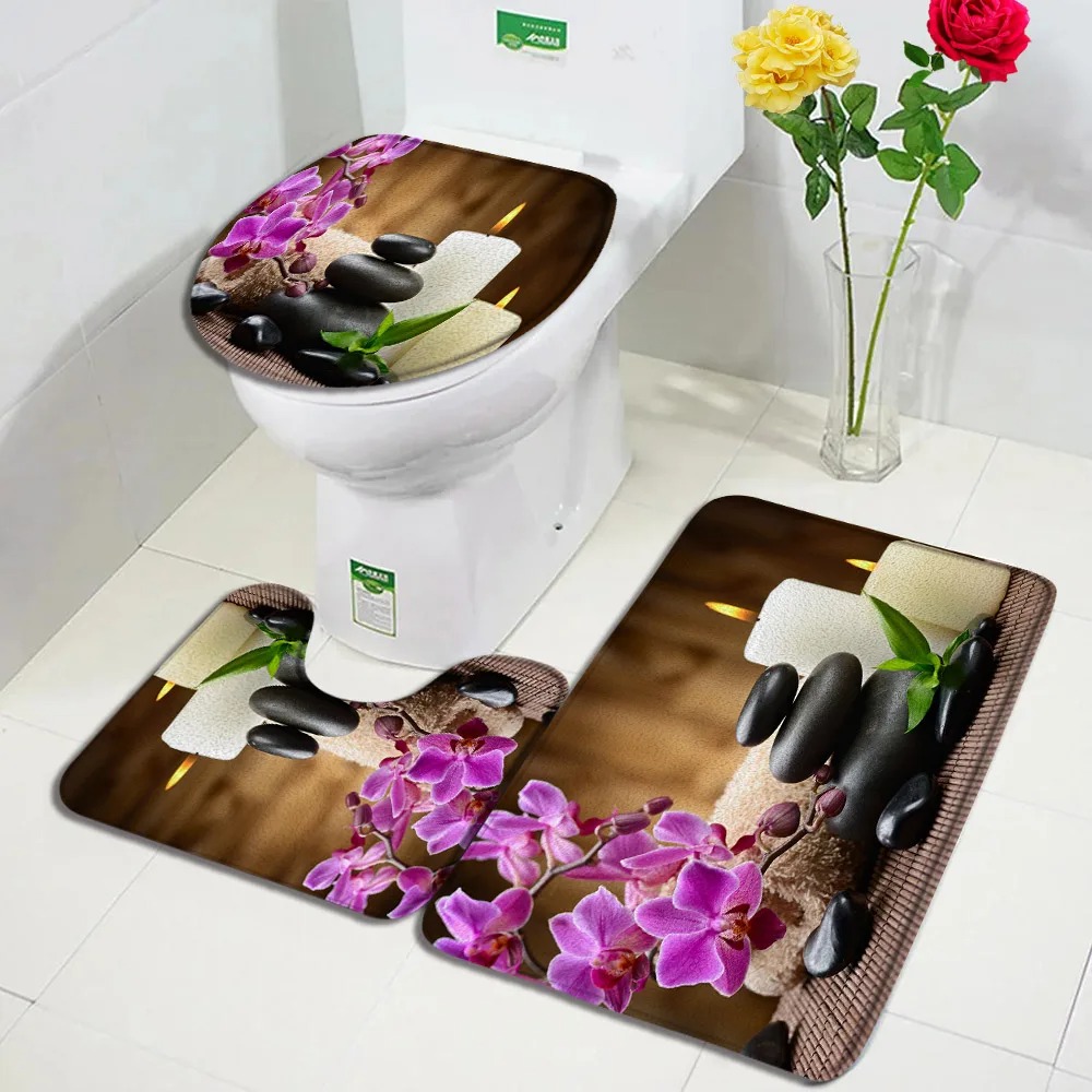 Green Bamboo Zen Bath Mats Set - Bamboo Bath Mat review and price
