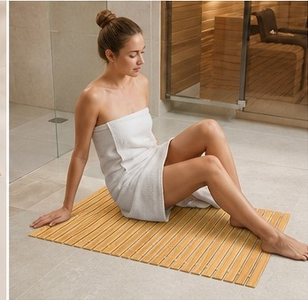 Bamboo Bath Mat Non-slip Rug A - Bamboo Bath Mat review and price