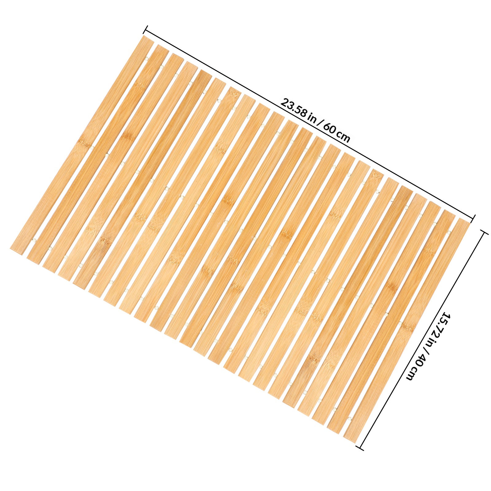 Bamboo Bath Mat Non-slip Rug A - Bamboo Bath Mat review and price