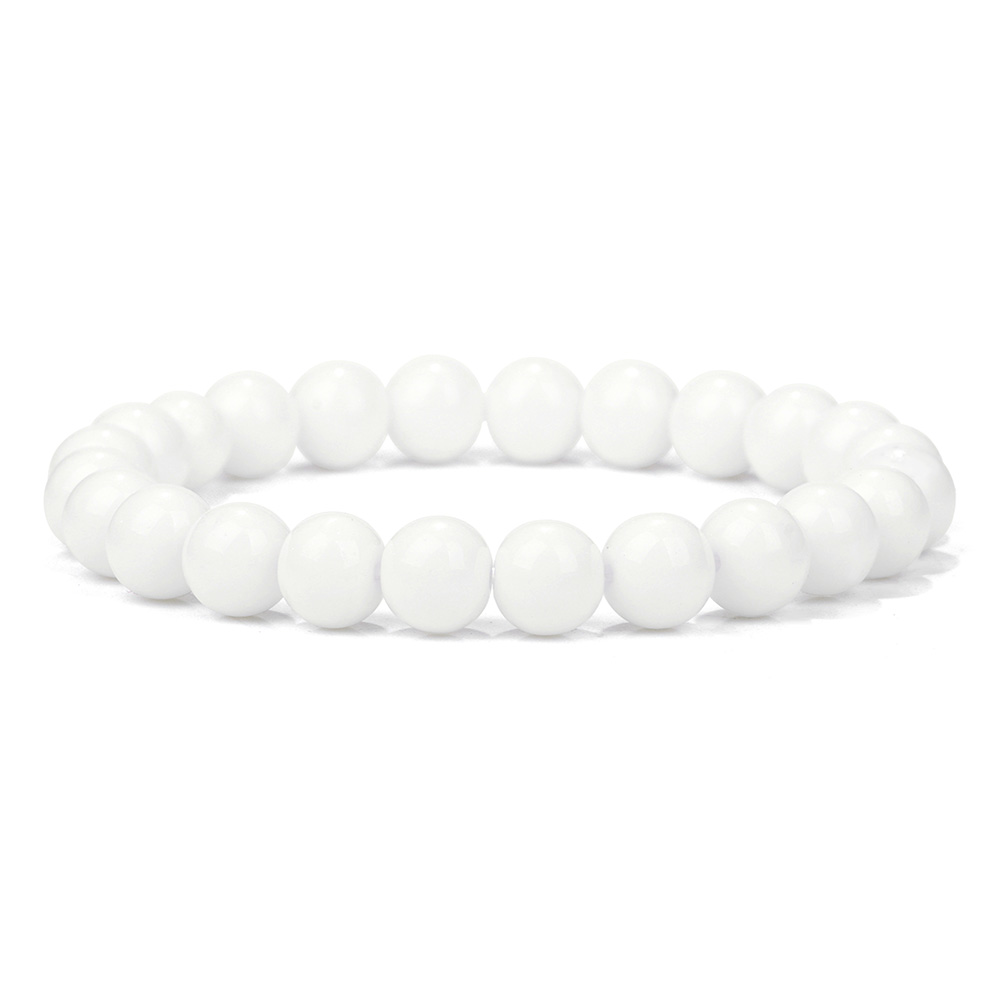 Black White Grey Stone Bracele - Health Wellness Bracelet review and price
